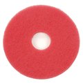Global Industrial 13 Red Buffing Pad, 5PK 261163RD